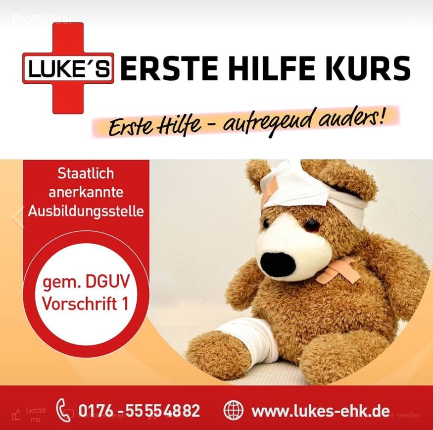 LUKE'S Erste Hilfe Kurs, Anbieter, Würzburg
